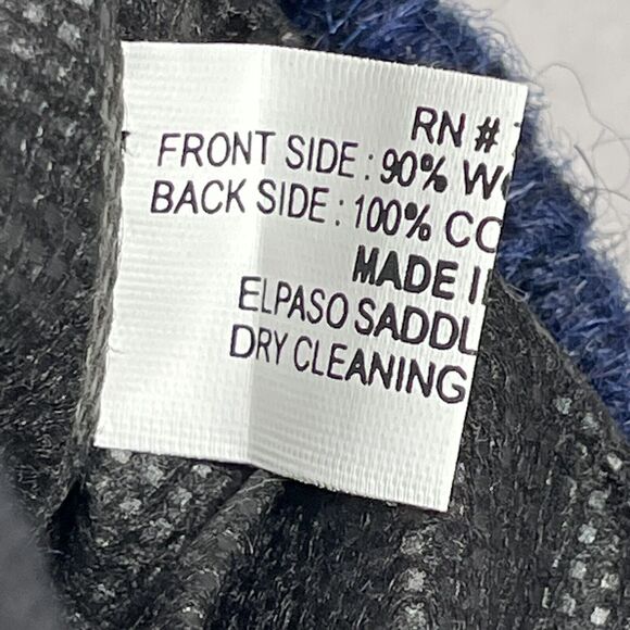 El Paso Saddle Blanket Co Aztec Southwestern Woven Tote Bag Western Boho Rodeo - Picture 2 of 10